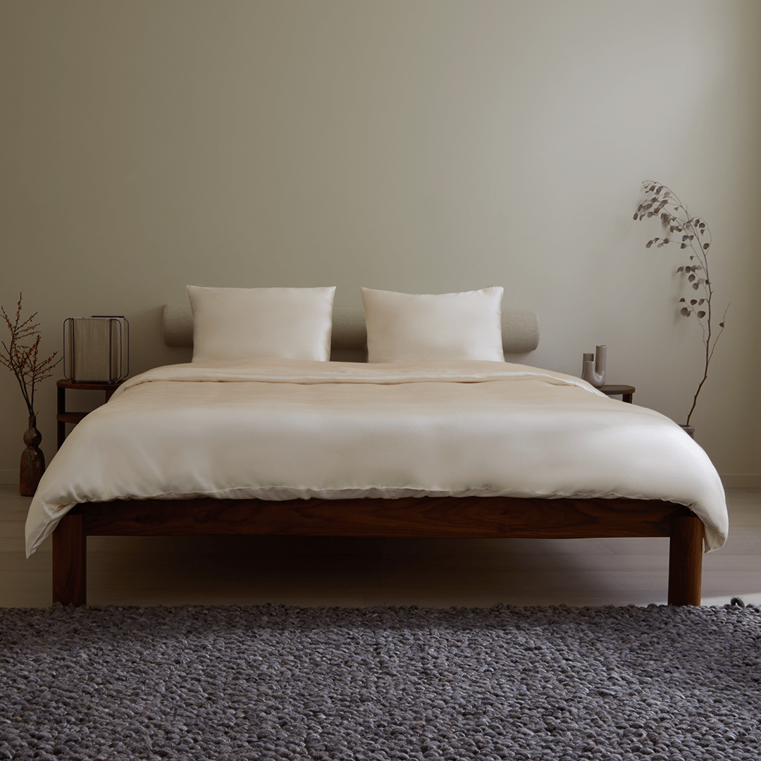 Premium Silk Duvet Cover Set