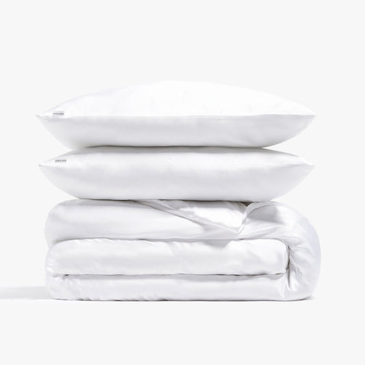 Premium Silk Duvet Cover Set